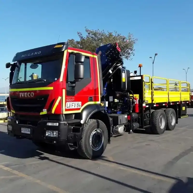 CAMION PLUMA 6 TON-IVECO-TRAKK 380 GRU PM32